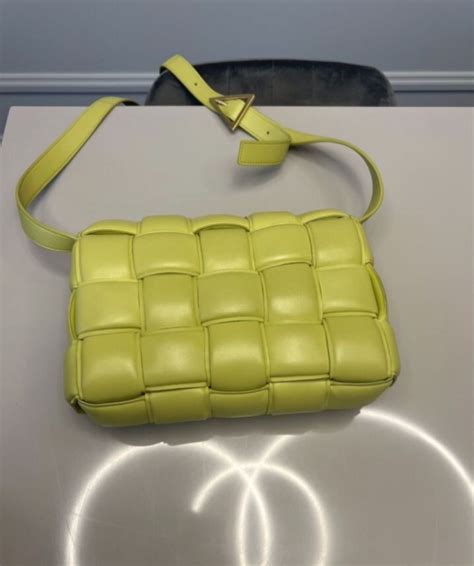 lime green bottega bag